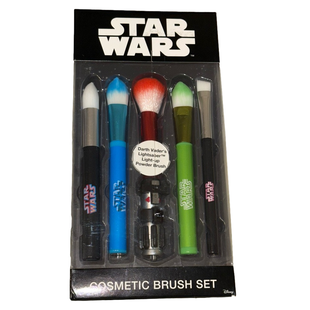 TASTE COSMETICS X STAR WARS 5-Piece Makeup Brush Set NIB